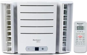 Ar Condicionado Janela Springer Midea 7500 BTUh Frio Eletrônico QCK075RB - 220 Volts Ar Condicionado Janela Springer Midea 7500 BTUh Frio Eletrônico QCK075RB - 220 Volts