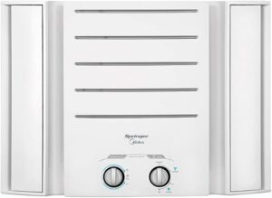 Ar Condicionado Janela Springer Midea 7500 BTUh Frio Mecânico QCK078BB - 127 Volts Ar Condicionado Janela Springer Midea 7500 BTUh Frio Mecânico QCK078BB - 127 Volts