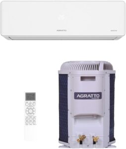 Ar Condicionado Split Agratto Hi Wall Fit Top Inverter 9.000 Btuh Frio Monofasico Branco FICST9F-02-220V