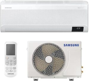 Ar-Condicionado Split Inverter 9000 BTUs Samsung WindFree Connect High Wall Quente e Frio AR09BSEAAWKNAZ 220V