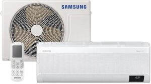 Ar-condicionado Split Inverter Samsung WindFree Connect Sem Vento 9.000 BTUS Frio 220V AR09CVFAMWKNAZ