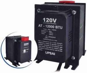 Auto Transformador Upsai Entrada 110v e Saída 220v p_Ar Condicionado 12.000 Btus Split Inverter 220v