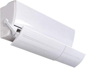 Defletor Ar Condicionado Para Direcionar Vento De Saída Com Regulagem De Ângulo Tamanho 50 a 100CM