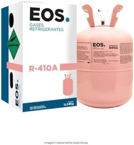Gás Refrigerante R410a Eos Cilindro de 11,34kg