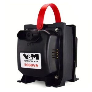 Transformador V&M 5000VA Bivolt 110_220 e 220_110 5000 VA