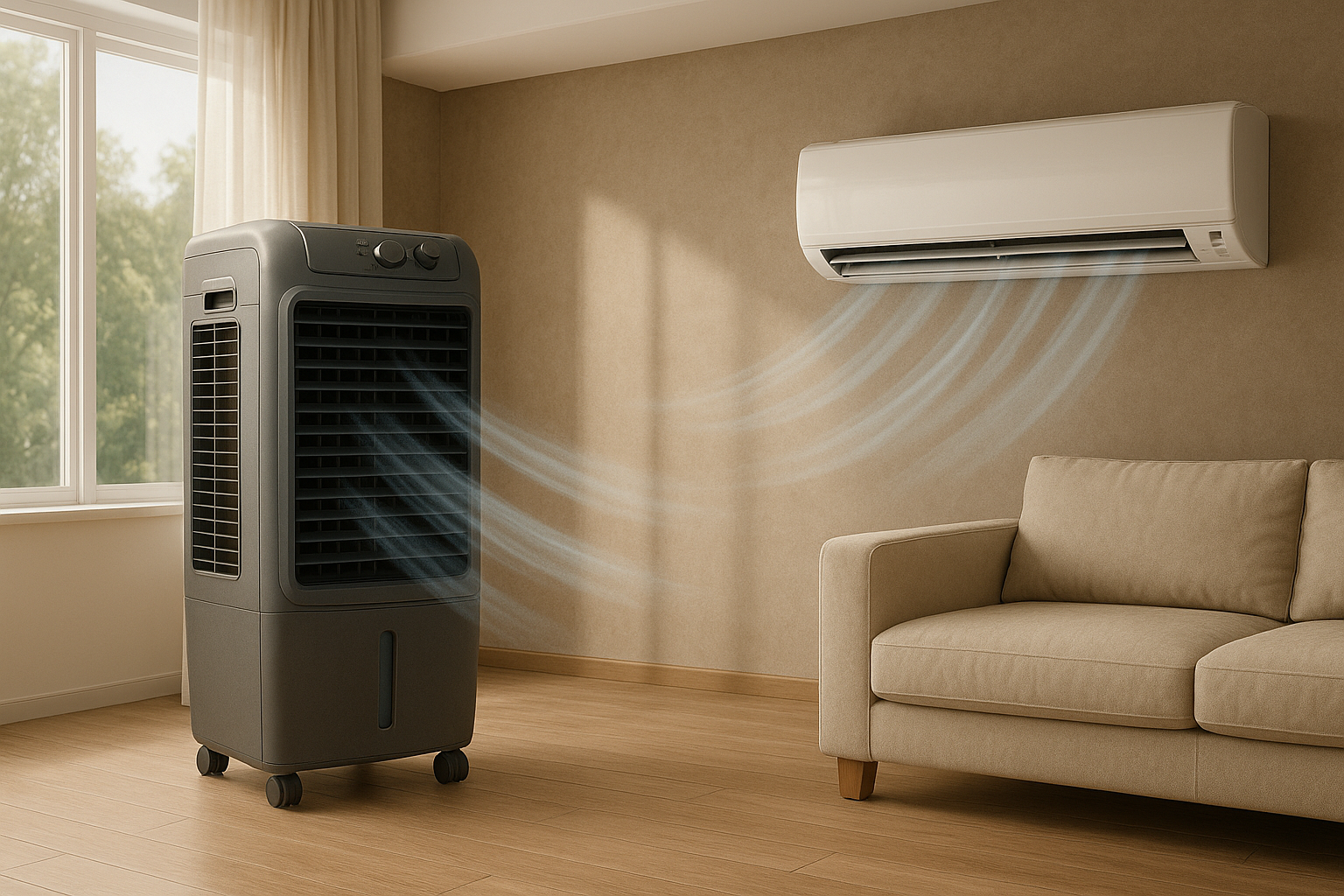 climatizador ou ar condicionado qual o melhor