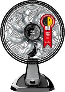 WAP Ventilador de Mesa e Parede 50cm FLOW TURBO, Tecnologia Silenciosa e Econômica, 8 Pás e 3 Velocidades, 180W 127V